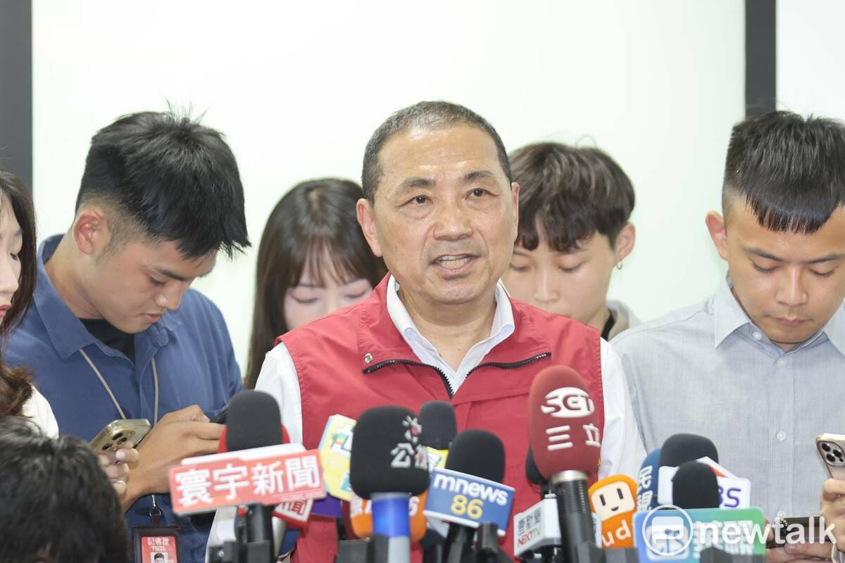 國民黨總統參選人侯友宜啟程訪日。 圖：林昀真/攝（資料照）