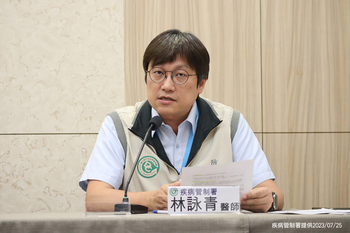 防疫醫生林詠青。 圖：疾管署／提供