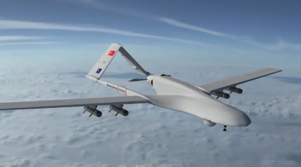 土耳其製造的TB-2無人機。 圖 : 翻攝自鋒芒FM