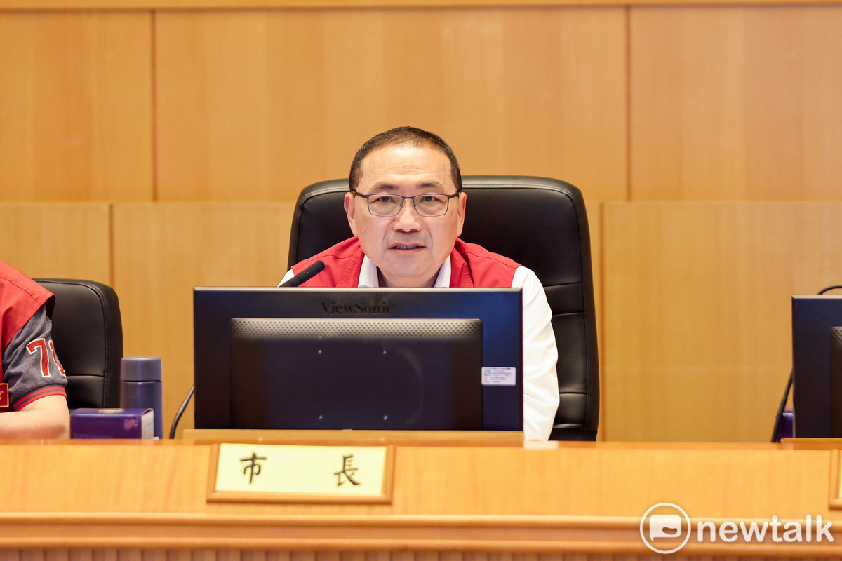 侯友宜表示，基北北桃本來就是共同生活圈，未來颱風假決策由4市共識，讓大生活圈民眾可及早準備。 圖：林昀真/攝