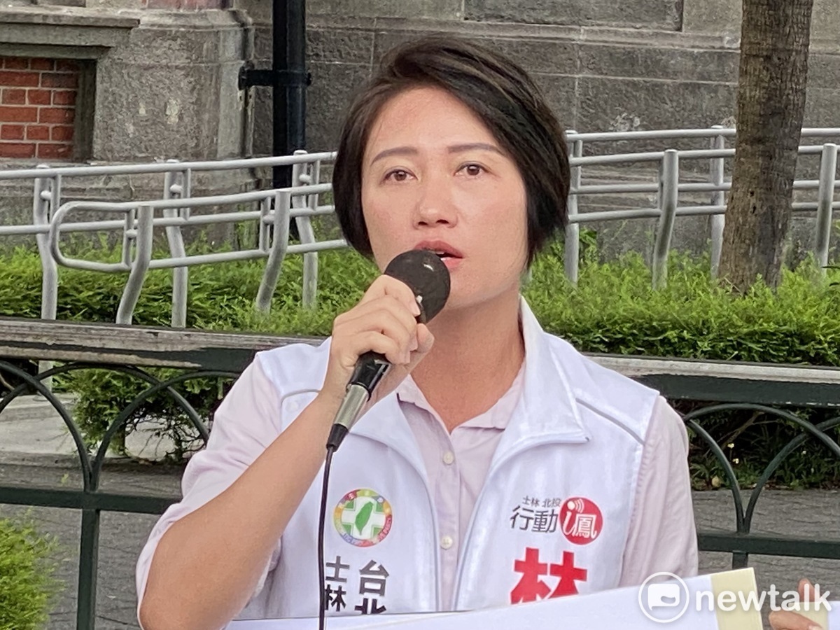 民進黨台北市議員林延鳳。 圖：周煊惠 / 攝（資料照）