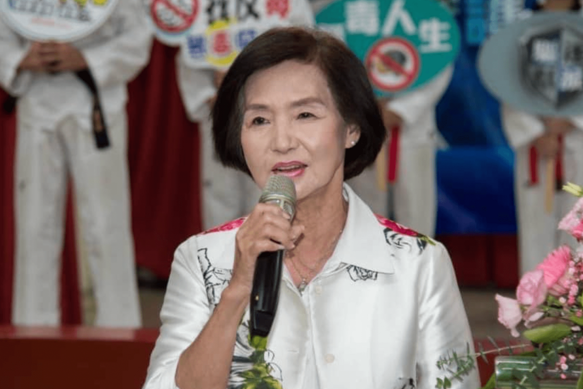 宜蘭縣長林姿妙涉貪案一審遭重判12年6月、褫奪公權6年。 圖：擷取自林姿妙臉書