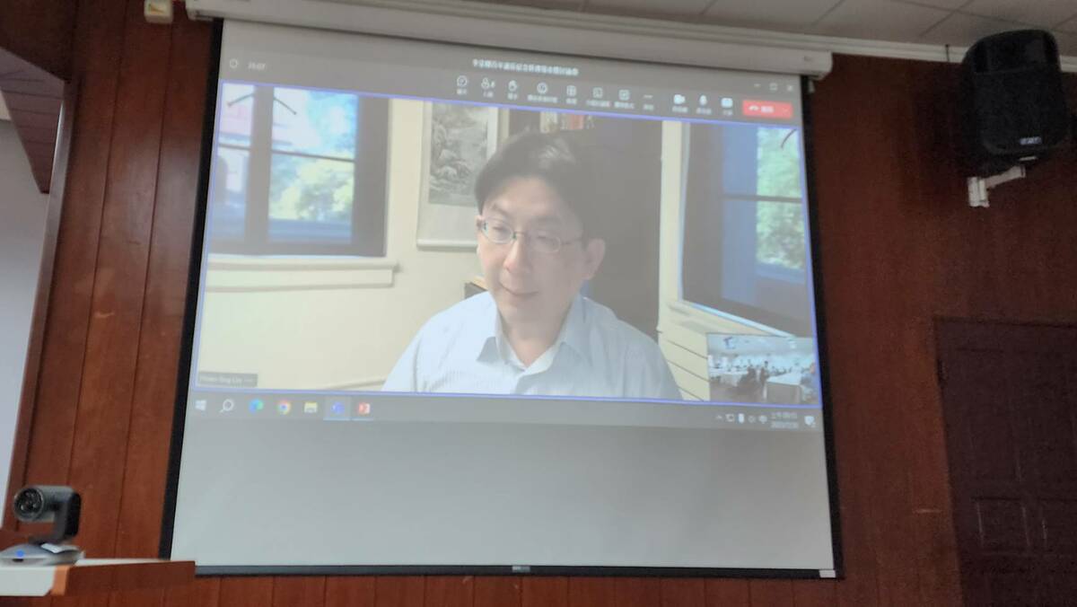 美國史丹佛大學胡佛研究所研究員林孝庭揭露許多不為人知的軍購秘辛。 圖：國史館提供