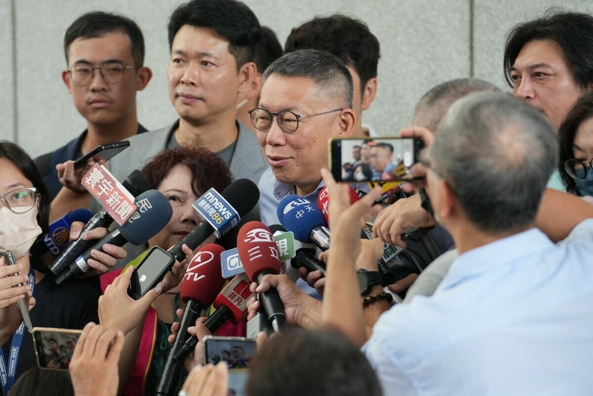 民眾黨總統參選人柯文哲。 圖：民眾黨 / 提供