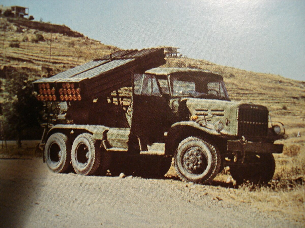 北韓仿造 BM-21 製造出的 BM-11 多管火箭系統。 圖：翻攝自維基百科