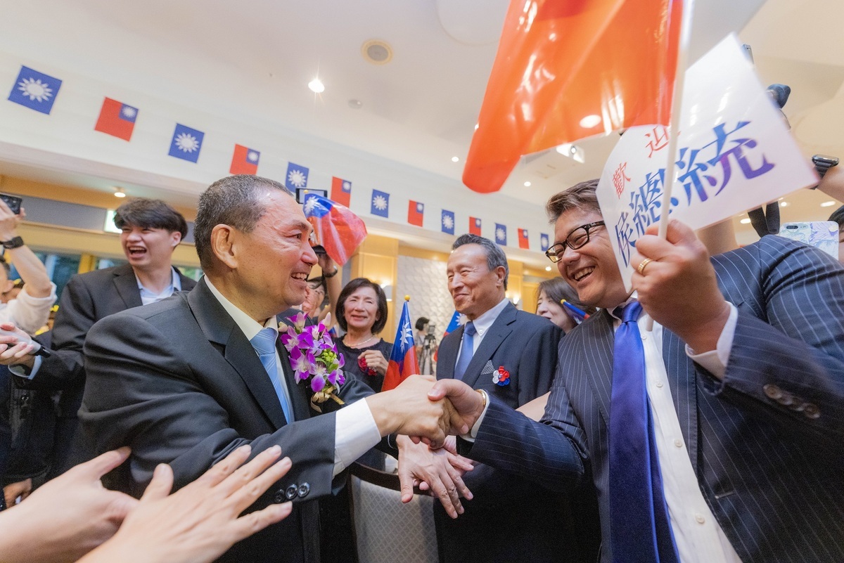 國民黨總統參選人侯友宜的訪日之旅將在今天結束。 圖：侯友宜競選辦公室/提供