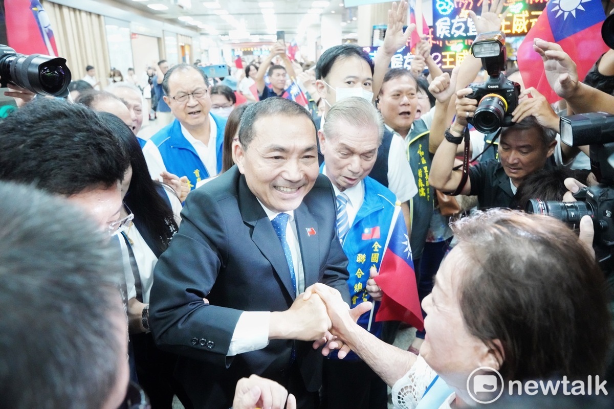 國民黨總統參選人侯友宜。 圖：張良一/攝（資料照片）