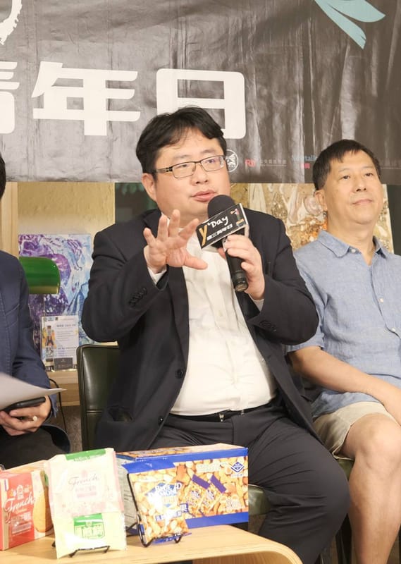 日本資深媒體人矢板明夫。  圖：Y's Day「週三青年日」提供（資料照）。