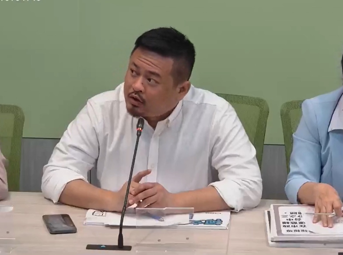 民進黨立委洪申翰。 圖：擷取自民進黨團臉書(資料照)