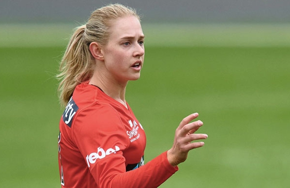澳洲女板球員布朗（Maitlan Brown）被BBC主持人稱為「小芭比」。 圖 : 翻攝自Cricket.com.au