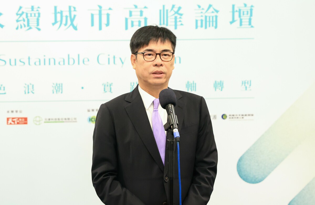 陳其邁歡迎侯友宜多來南部走走。。 圖：高雄市政府提供（資料照）