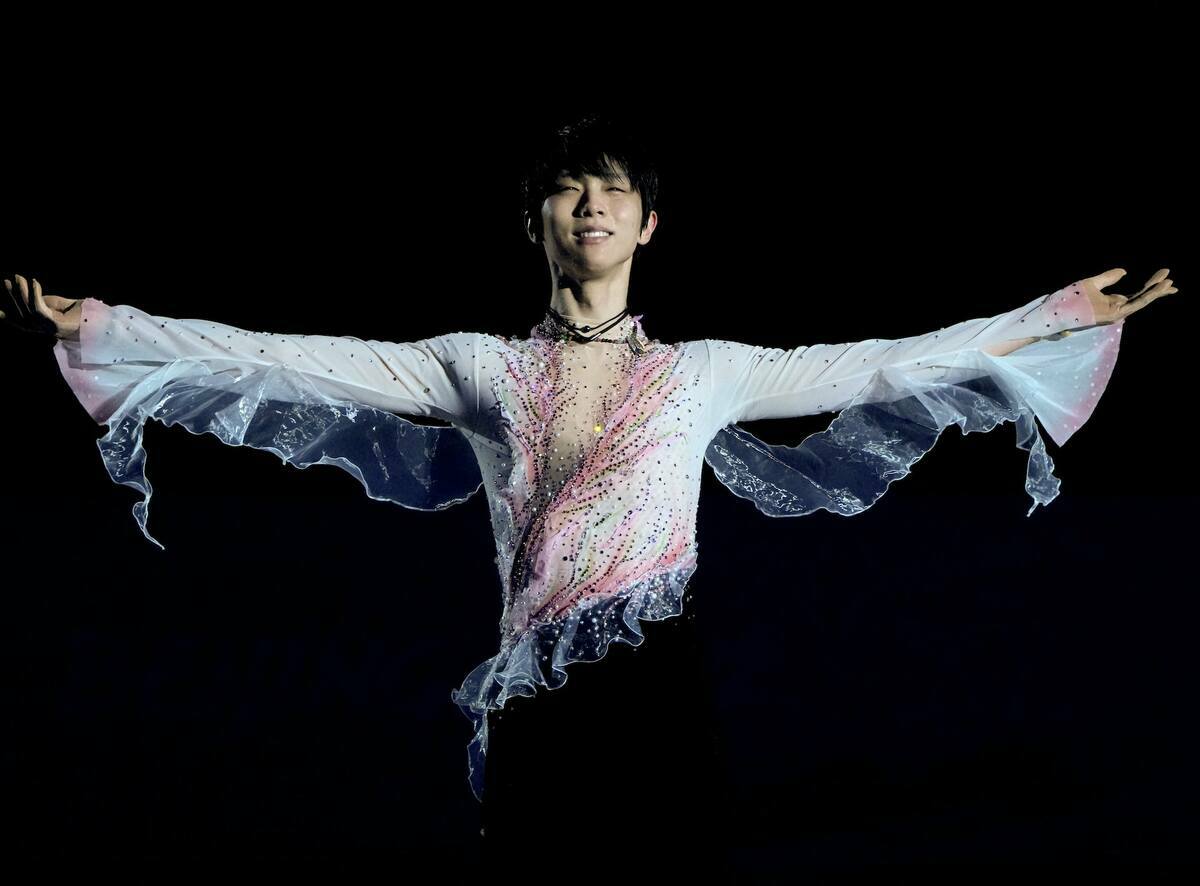 日本滑冰王子羽生結弦。 圖片來源/新華社