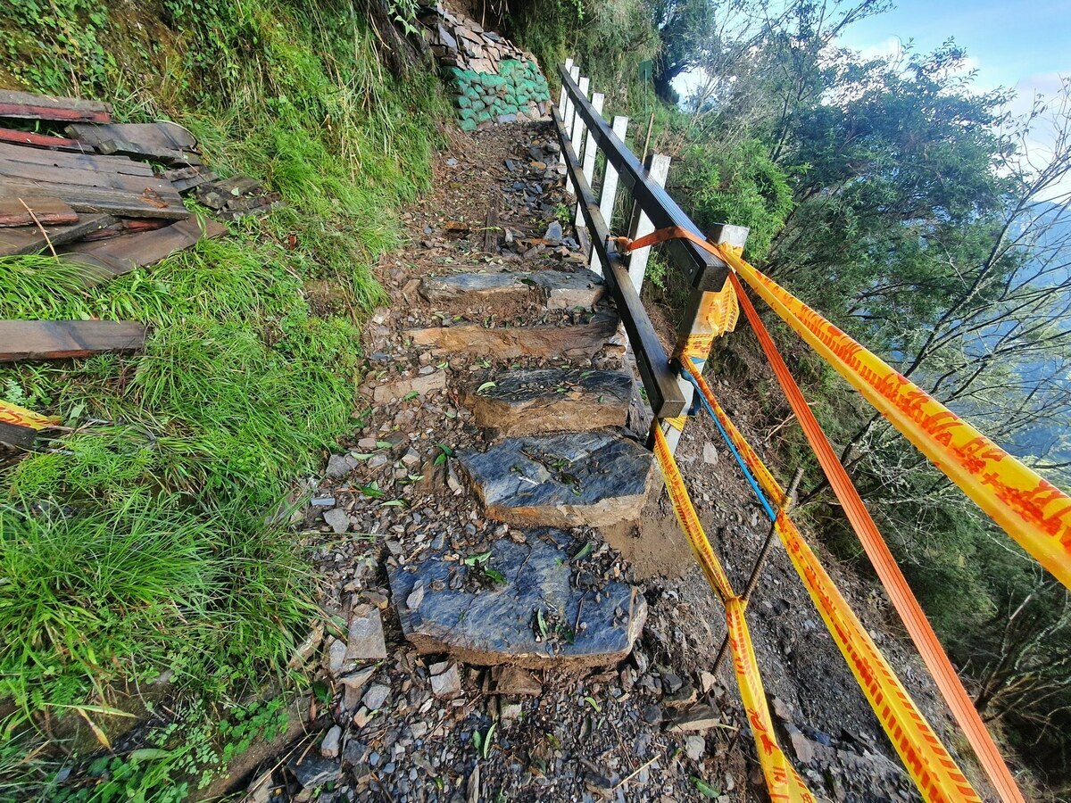 玉山國家管理處宣布，8月8日前停止入園。 圖：翻攝自玉山國家公園臉書