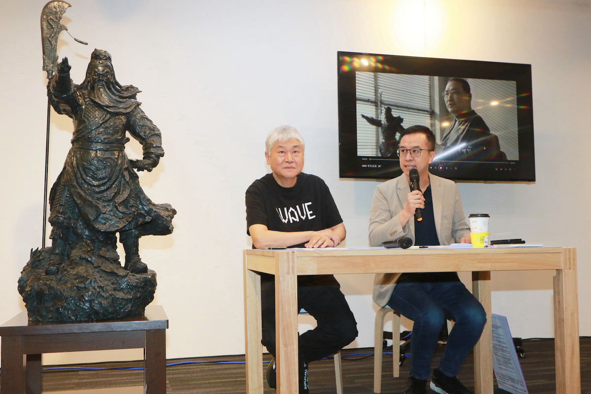 國民黨總統參選人侯友宜競選辦公室今（7）日公布2支競選影片，訴求侯友宜信仰關公淵源。 圖：侯友宜競辦/提供