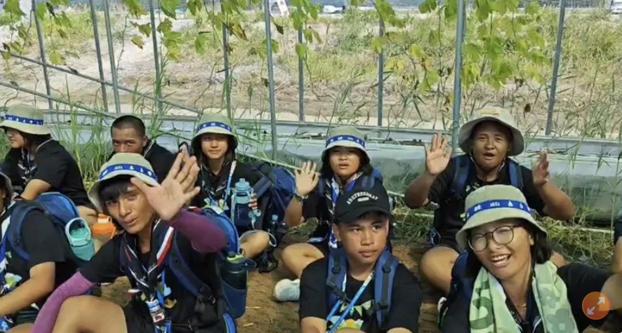 在韓國舉辦的世界童軍大露營（World Scout Jamboree） 台東縣有60多名學子參加。 圖 : 翻攝自台東縣政府