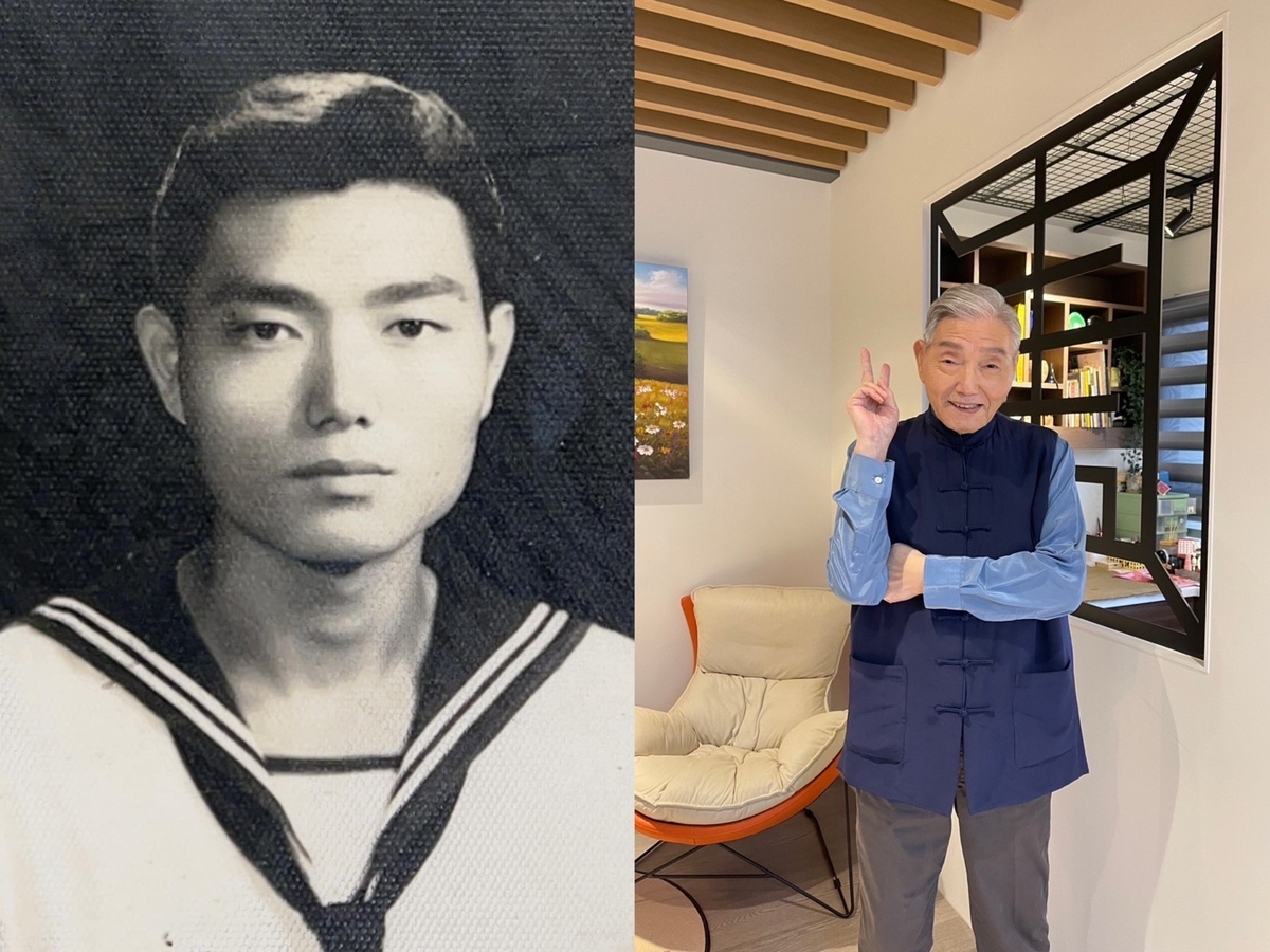 唐綺陽秀出爸爸年輕時的舊照，神基因讓網友忍不住驚呼「超級像」。 圖：翻攝自FB/唐綺陽占星幫
