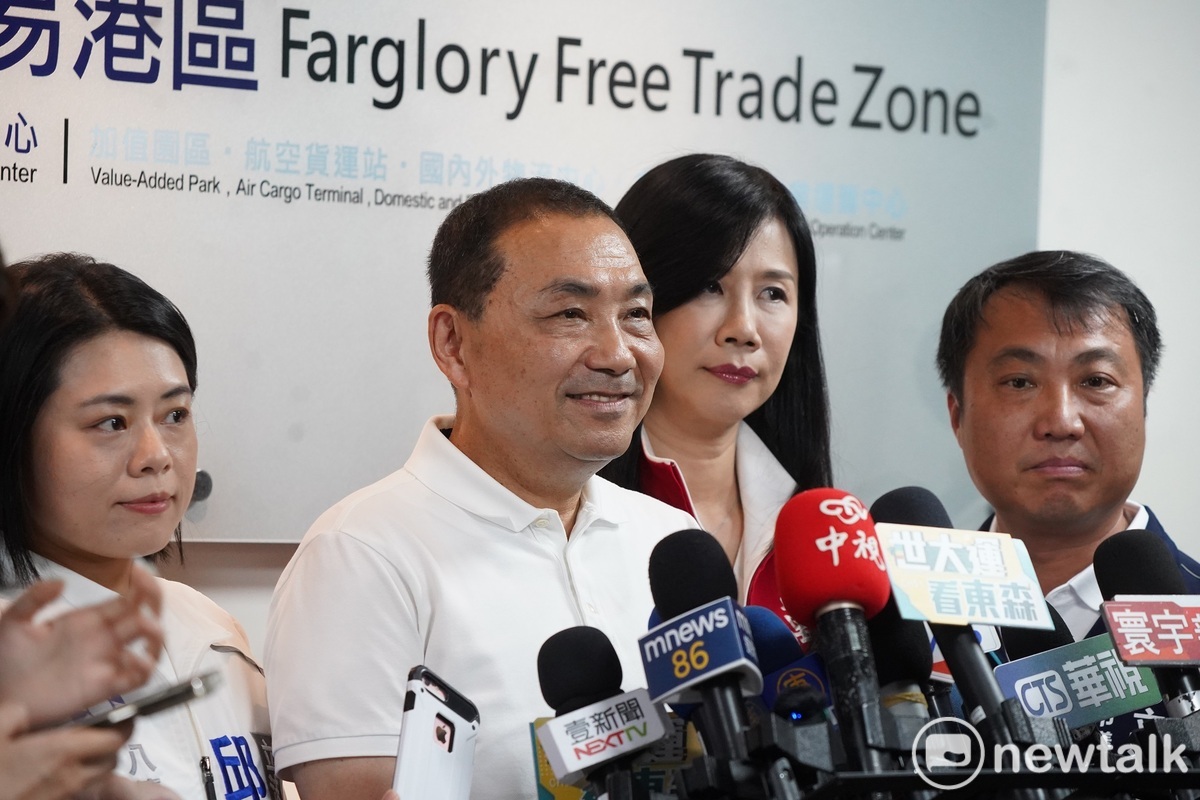 侯友宜表示，擔心台海戰爭是全世界的聲音，要賴清德不要自欺欺人。 圖：林昀真／攝