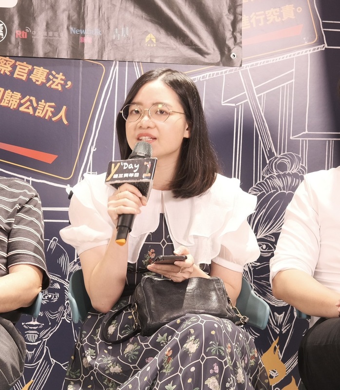 正常國家文化基金會政策中心主任黃郁芬。 圖：Y’s Day「週三青年日」提供