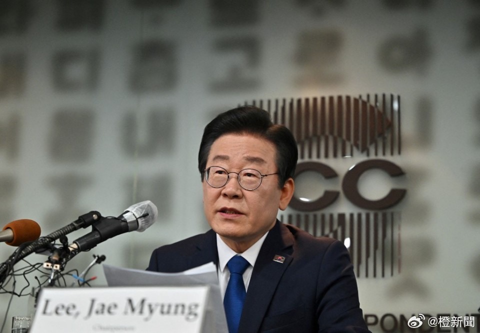 韓國共同民主黨黨魁李在明。 圖：翻攝自微博（資料照）