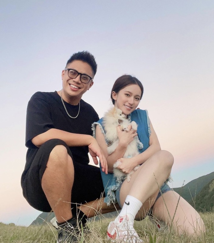 黑男跟女友Lucy交往近5年，感情穩定，黑男坦言計畫明年底結婚。 圖：翻攝自盧蓁 Lucy IG