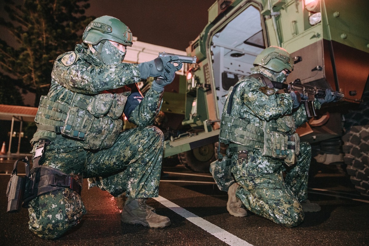 美國持續對台軍售，強化台灣防衛能力。（示意圖） 圖：翻攝臉書「中華民國憲兵指揮部」（資料照）