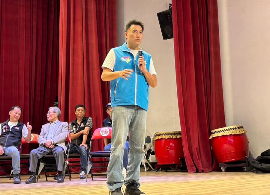 基隆立委選戰，陷入三腳督局勢。國民黨派出前基隆市副議長林沛祥。 圖：翻攝自林沛祥臉書