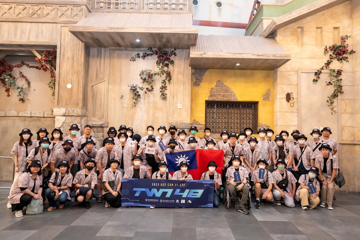 TWN48戰隊合照。 圖：資安署提供