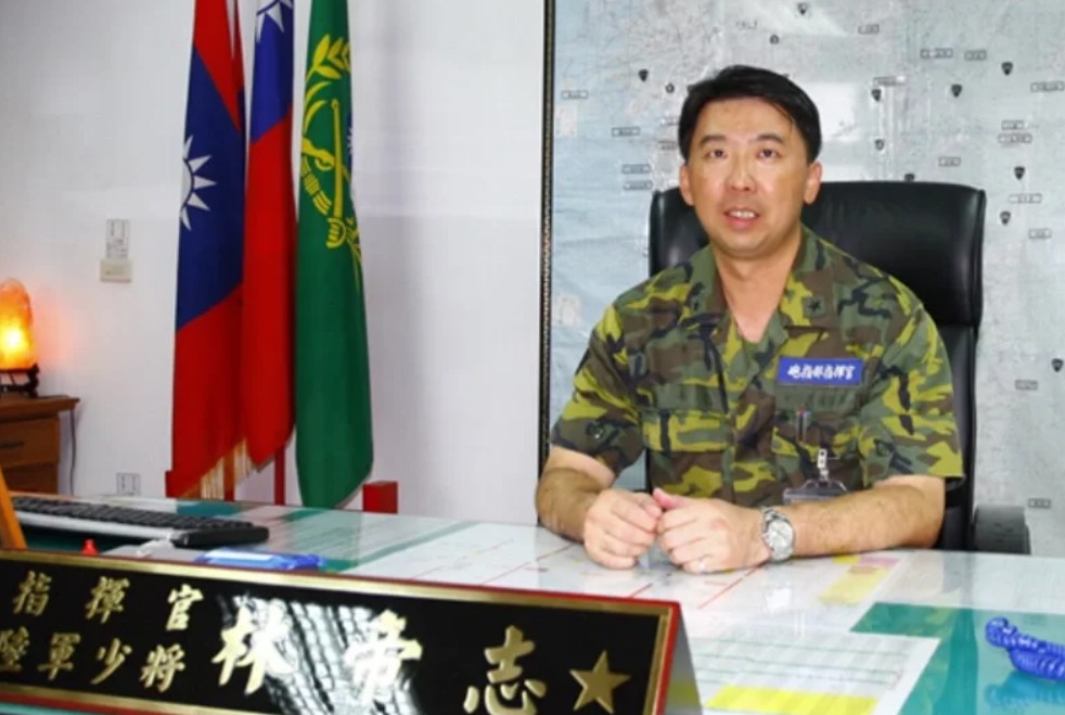 林帝志任南部砲指部指揮官時因募兵成效良好，前程看好，還曾接受軍聞社專訪。 圖：軍聞社提供