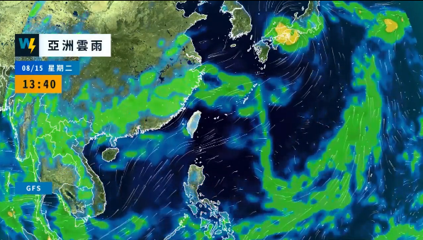 天氣風險公司分析師吳聖宇表示，受到西南風影響，苗栗以南地區及澎湖、金門、馬祖有短暫陣雨或雷雨，午後北部及東半部也有局部短暫雷陣雨。 圖：翻攝自天氣風險公司臉書