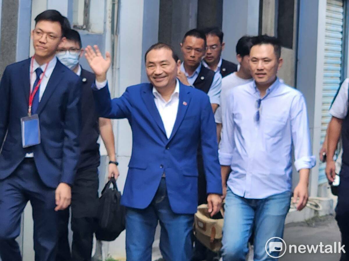 國民黨總統參選人侯友宜。 圖：黃建豪/攝