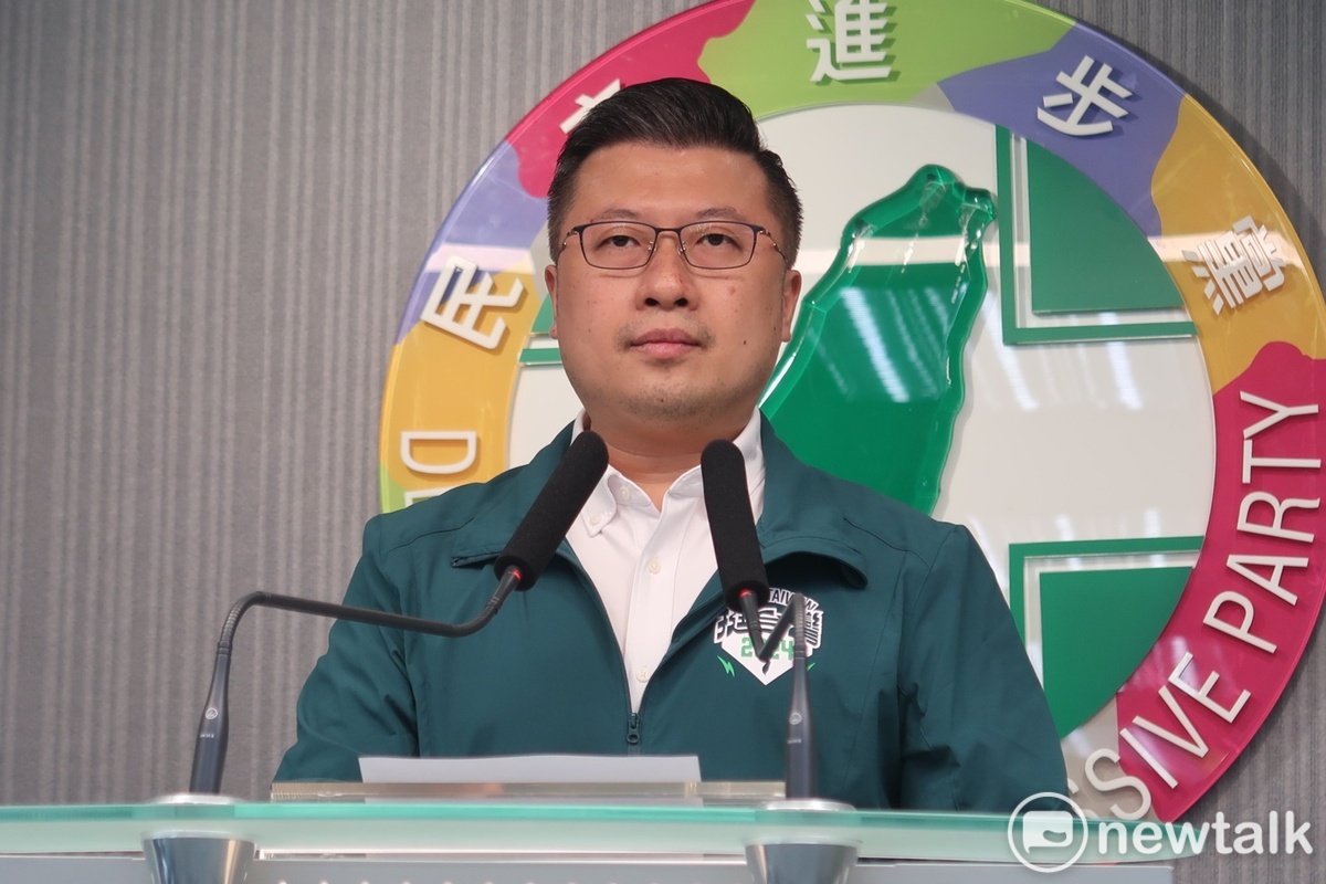 民進黨發言人張志豪。 圖：林朝億/攝（資料照）