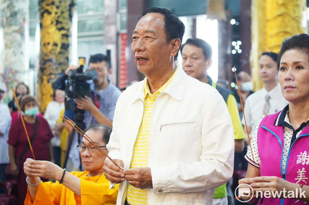鴻海集團創辦人郭台銘（資料照片） 圖：林昀真／攝