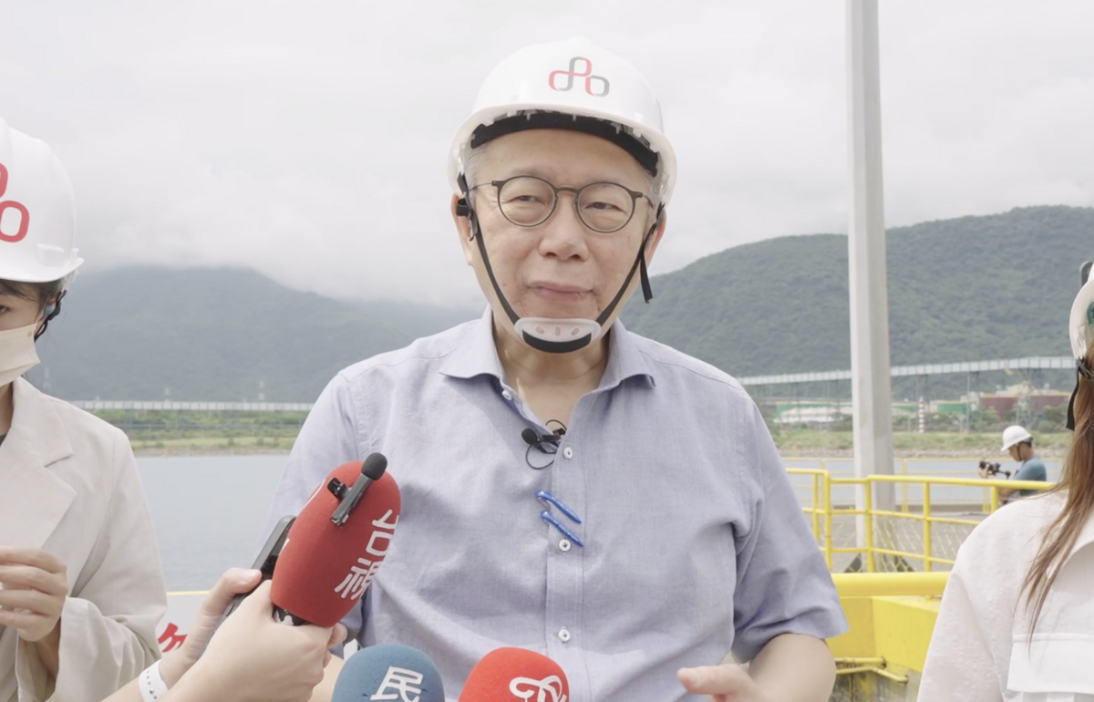 民眾黨總統參選人柯文哲。 圖：民眾黨 / 提供
