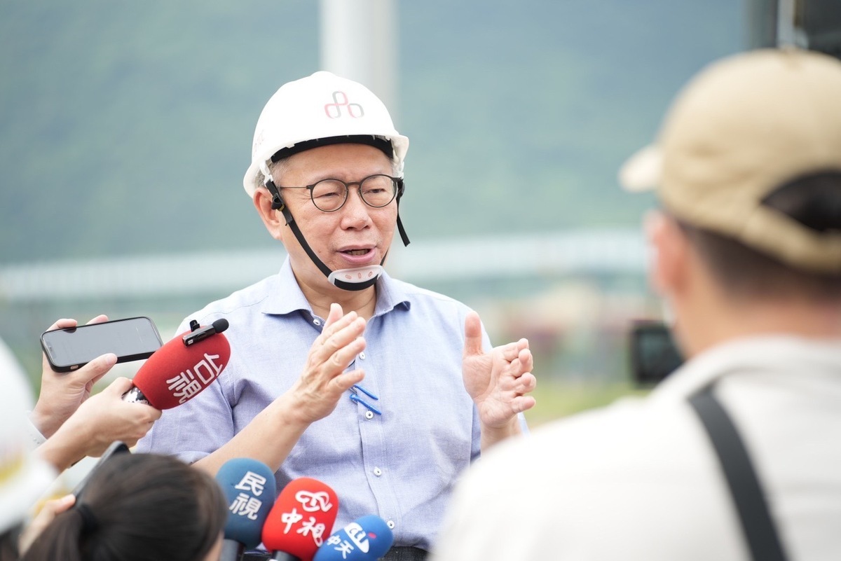 民眾黨總統參選人柯文哲。 圖：民眾黨提供