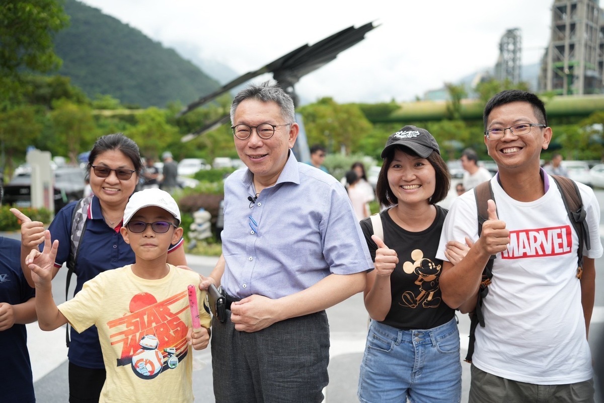 民眾黨總統參選人柯文哲。 圖：民眾黨 / 提供