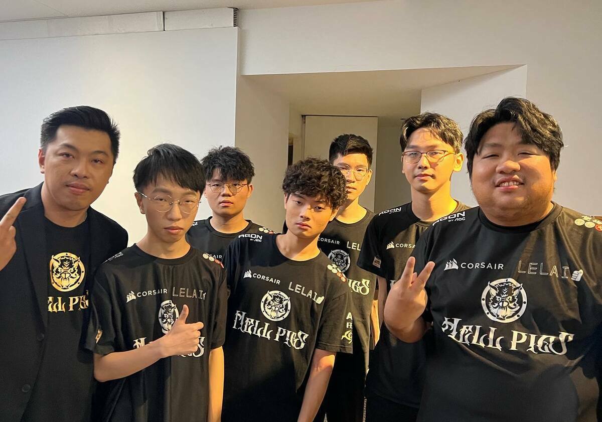 知名遊戲實況主「亞洲統神」今年初創立了《英雄聯盟》戰隊「PHS地獄豬」。 圖：翻攝自FB/Hell Pigs 地獄豬戰隊