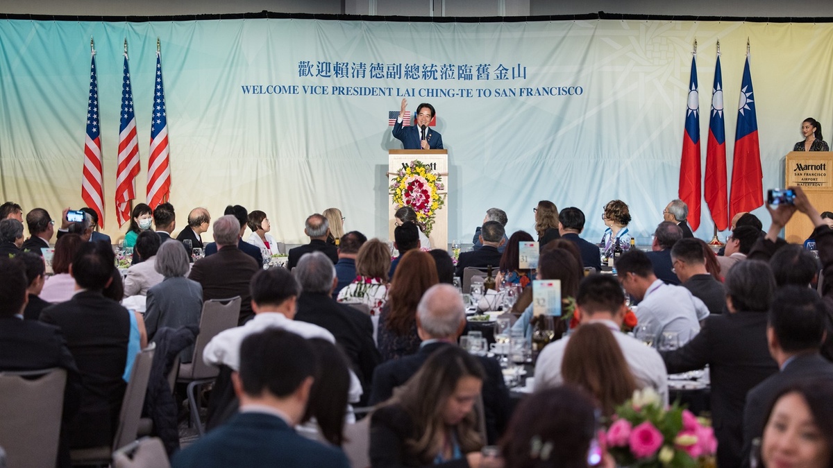 副總統賴清德出訪巴拉圭，返國過境舊金山出席僑宴 圖：總統府提供