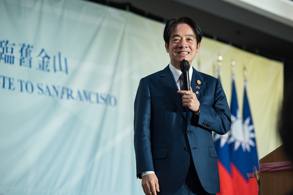副總統賴清德出訪巴拉圭，返國過境舊金山出席僑宴 圖：總統府提供