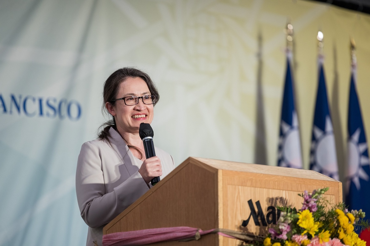 駐美代表蕭美琴。 圖：總統府提供（資料照）。