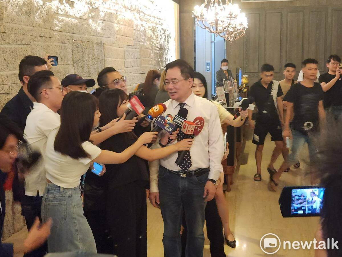 前立委蔡正元出席郭台銘雲林同鄉會後援會。 圖：黃建豪/攝