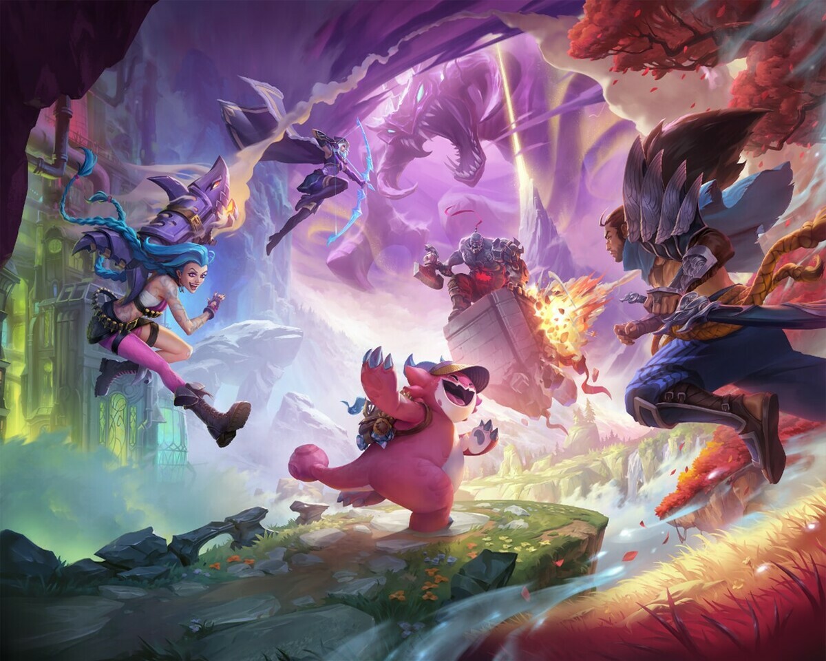 RIOT GAMES即將在台灣推出《聯盟戰棋》手機版今（18）日開啟預註冊 圖：Riot Games/提供