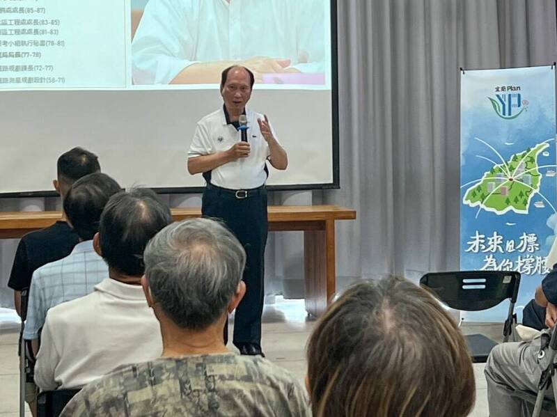 工程會主委、行政院政務委員吳澤成今(19)天受邀演講。 圖：宜蘭Plan提供