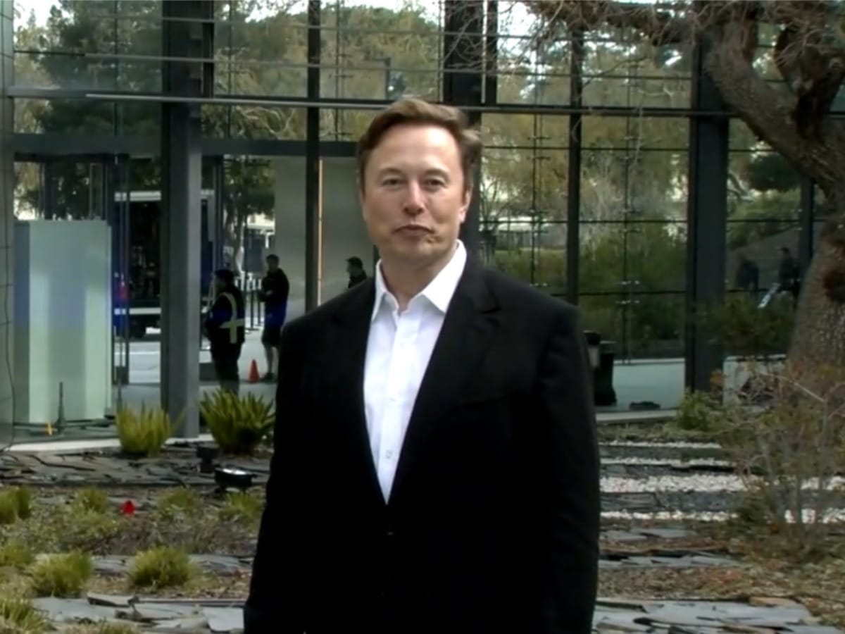 特斯拉創辦人馬斯克。 圖：翻攝自「 X 」@Tesla