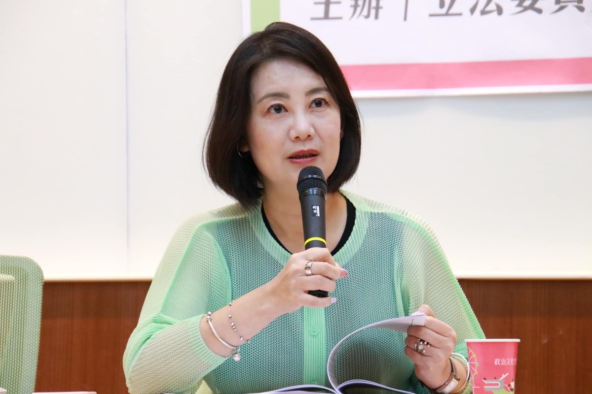 民進黨立委吳思瑤。 圖:取自 吳思瑤 臉書