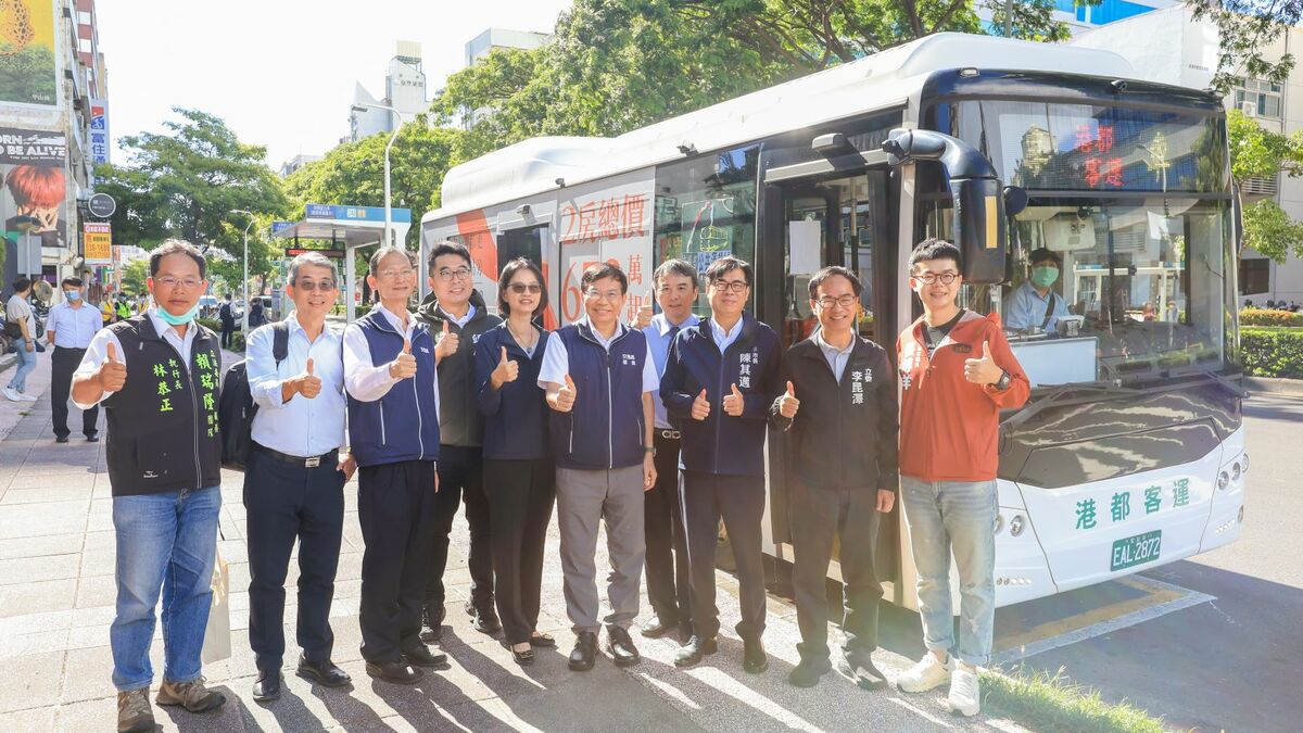 高市電動公車比例高達28%。 圖：高雄市政府提供