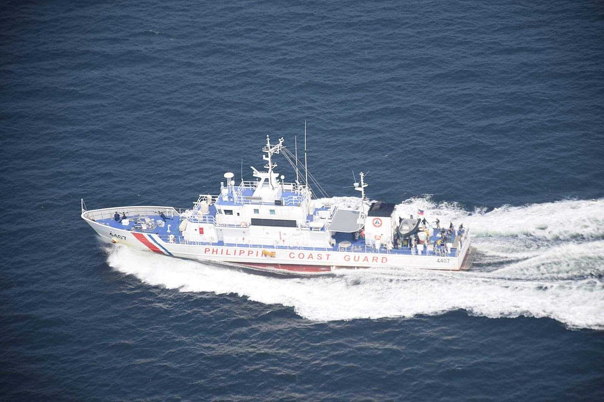 菲海岸警衛隊「斯丹崗號(BRP Sindangan MRRV-4407)」巡邏艦。 圖：翻攝Philippine Coast Guard臉書