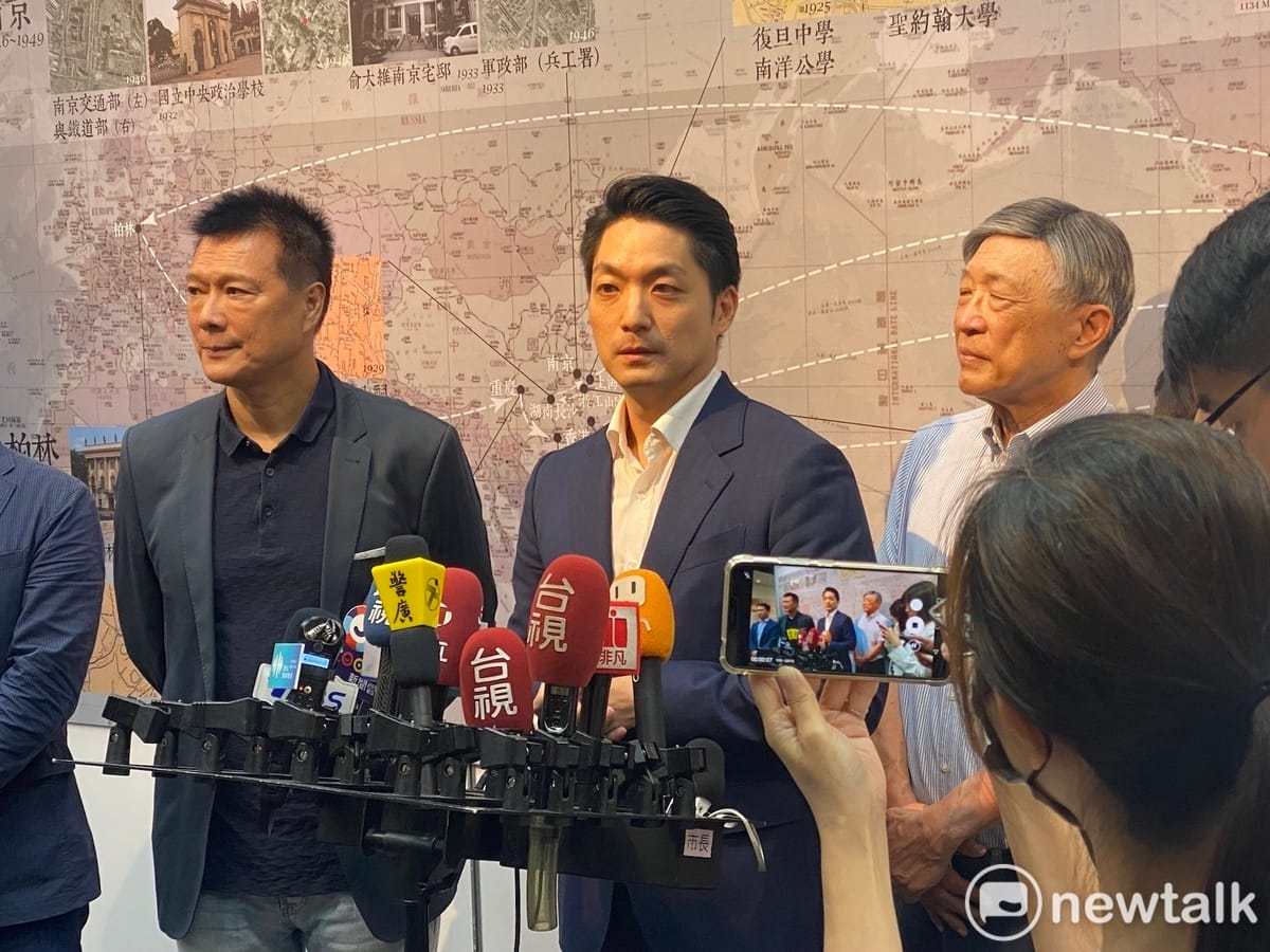 台北市長蔣萬安今赴國立台灣大學參觀俞大維先生紀念特展。 圖：周煊惠 / 攝