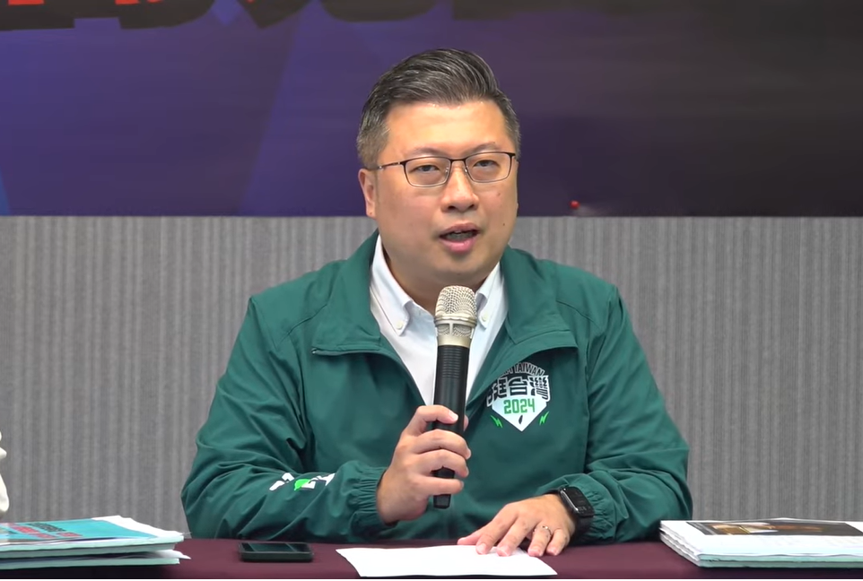 民進黨發言人張志豪今（23）天表示，奠基於蔡政府有感政績，賴清德將用穩健步伐提出「國家希望工程」的相關政見。 圖：擷自直播畫面