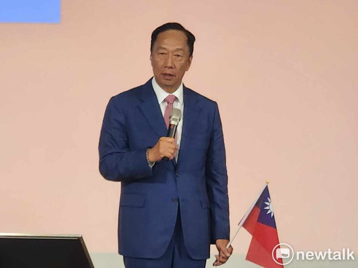 鴻海創辦人郭台銘持續醞釀獨立參選實力。 圖：黃建豪/攝（資料照）