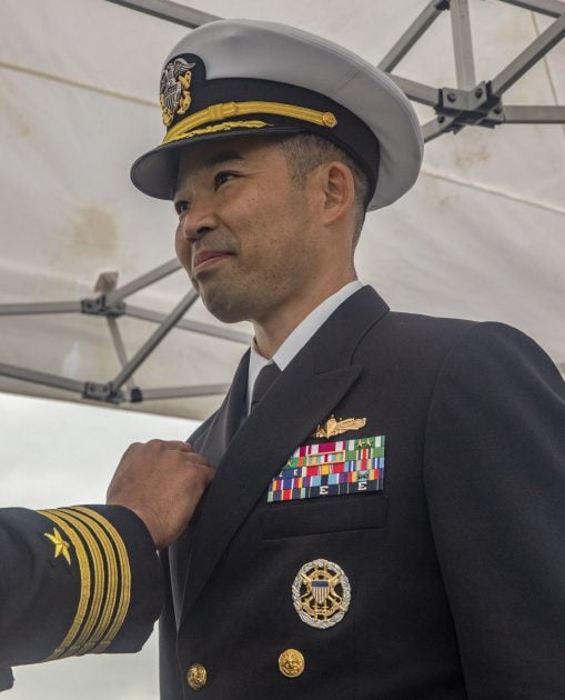 此次遭解職的「霍華德」號前任艦長伊川建治。 圖：翻攝US NAVY